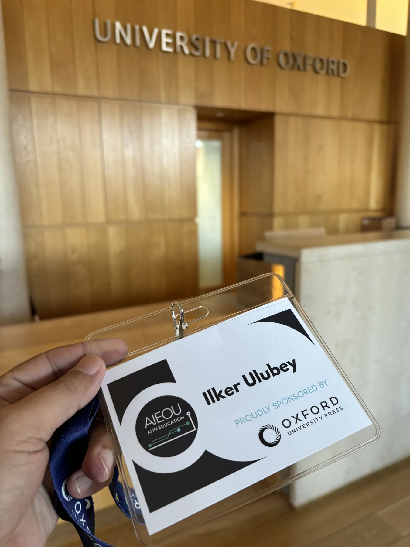 AI in Education at Oxford University (AIEOU) konferans fotoğrafı 11